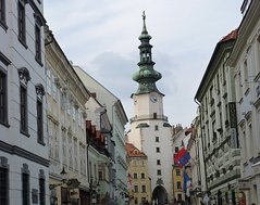 Братислава - средневековые Михайловские ворота