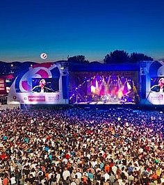 Музыкальный фестиваль на дунайском острове - самый большой фестивать под открытым небом в Европе