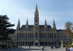 Венская ратуша, на этой площади проводится открытие Венского фестиваля