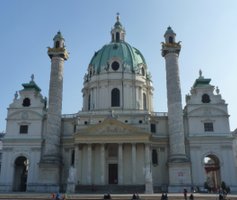 Karlskirche - Церковь Св.Карла в Вене