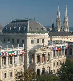 Венскому университету в этом году исполнилось 650 лет, это самый старый университет в немецкоязычном мире