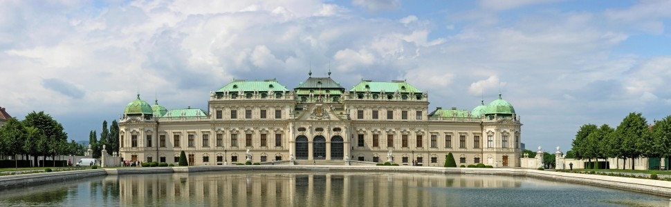 Дворец Бельведер, в котором находится картинная галерея